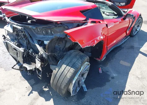 2015 Chevrolet Corvette Z06 из США, поврежденный, VIN 1G1YU2D69F5607570